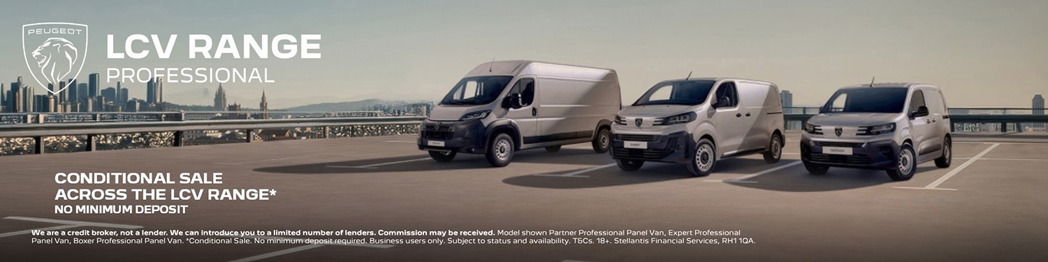 LCV Range conditonal sale